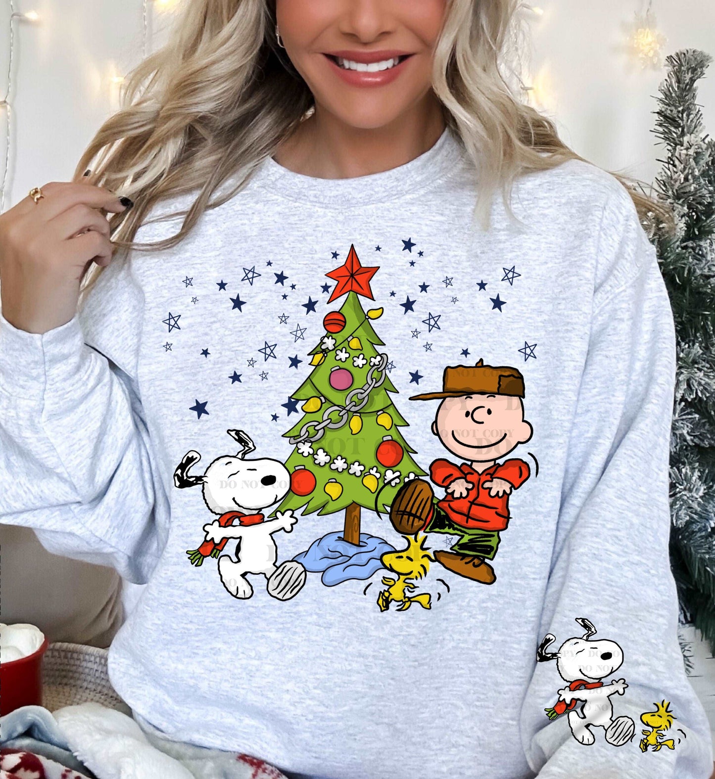 CHARLIE BROWN CHRISTMAS SWEATSHIRTS