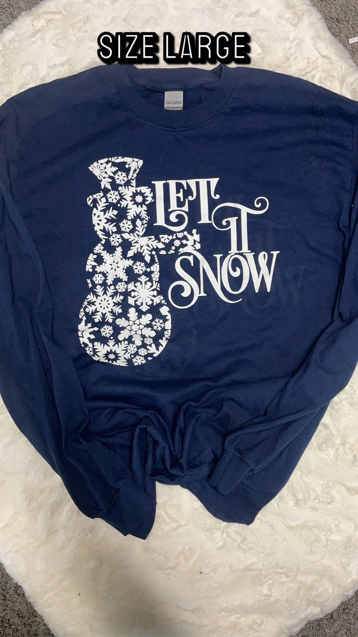 LET IT SNOW LONG SLEEVE