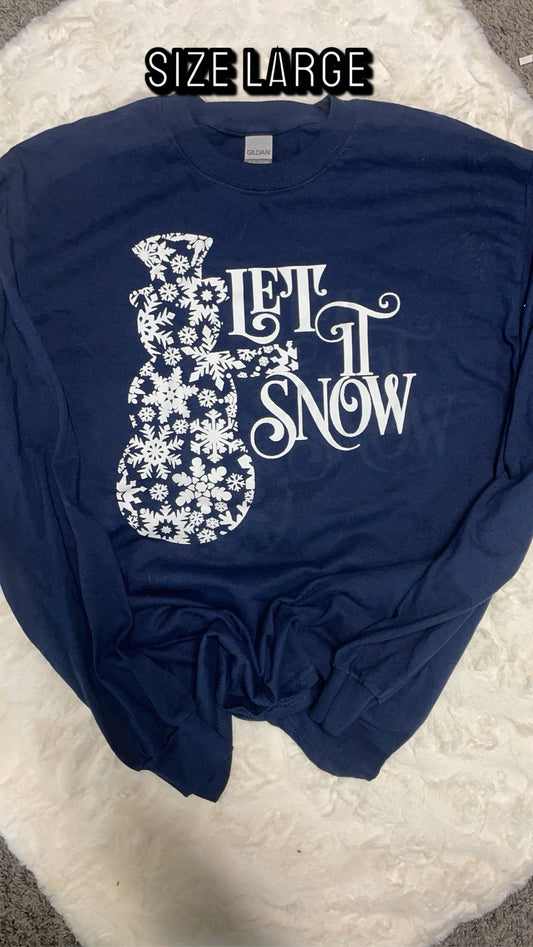 LET IT SNOW LONG SLEEVE