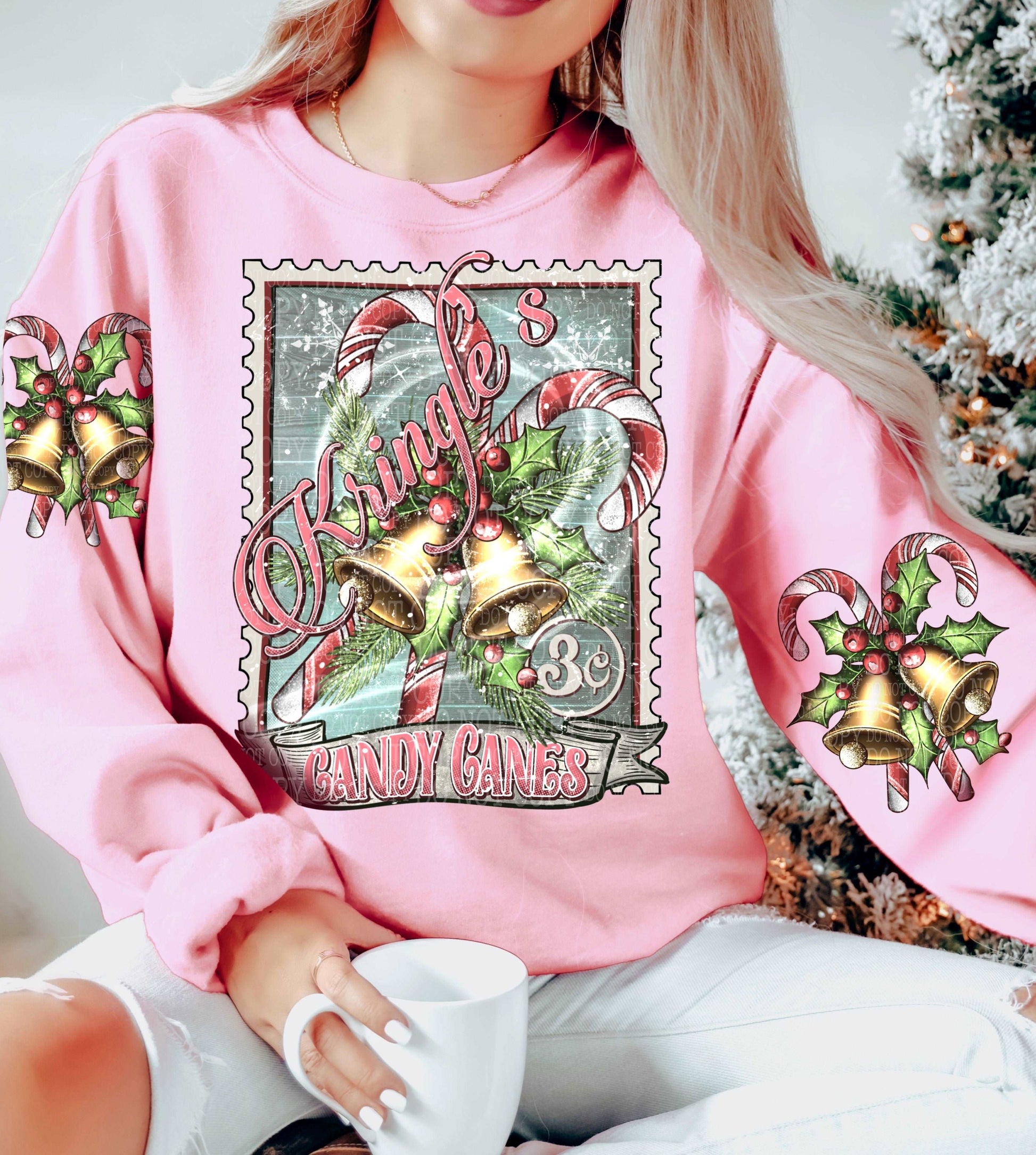 CANDY CANE SWEATSHIRTS