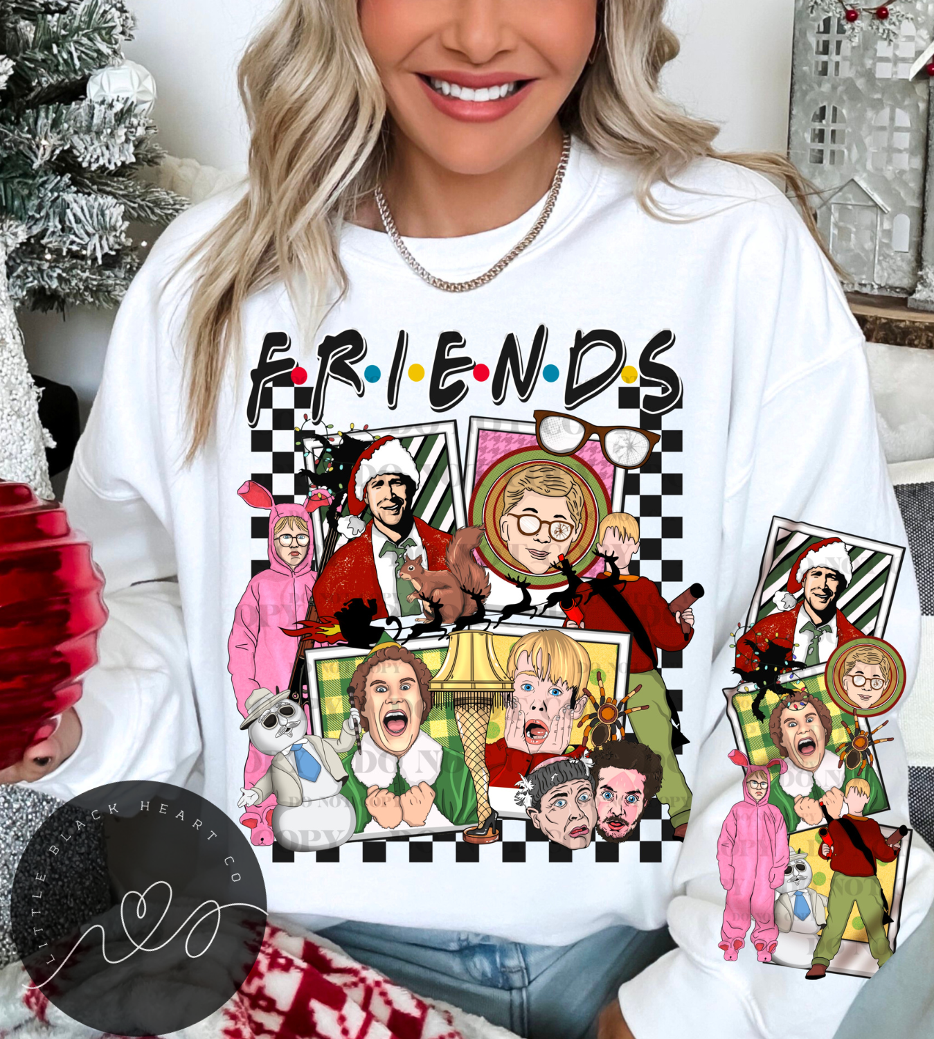 FRIENDS CHRISTMAS SWEATSHIRT