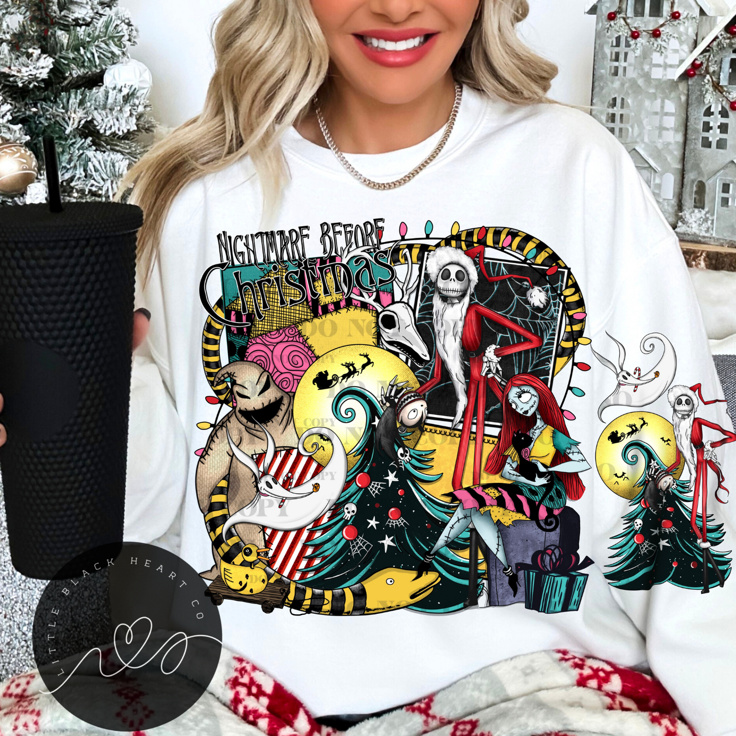 NIGHTMARE BEFORE CHRISTMAS SWEATSHIRTS