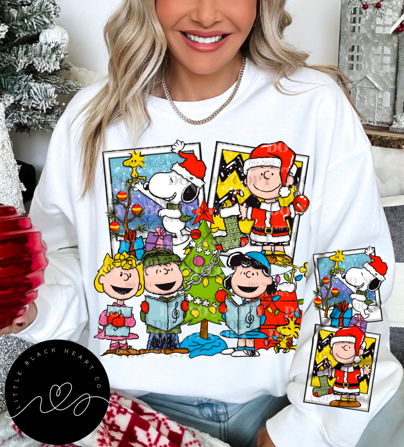 CHARLIE BROWN CHRISTMAS SWEATSHIRTS