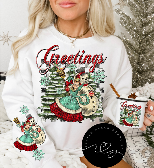 GREETINGS SWEATSHIRT