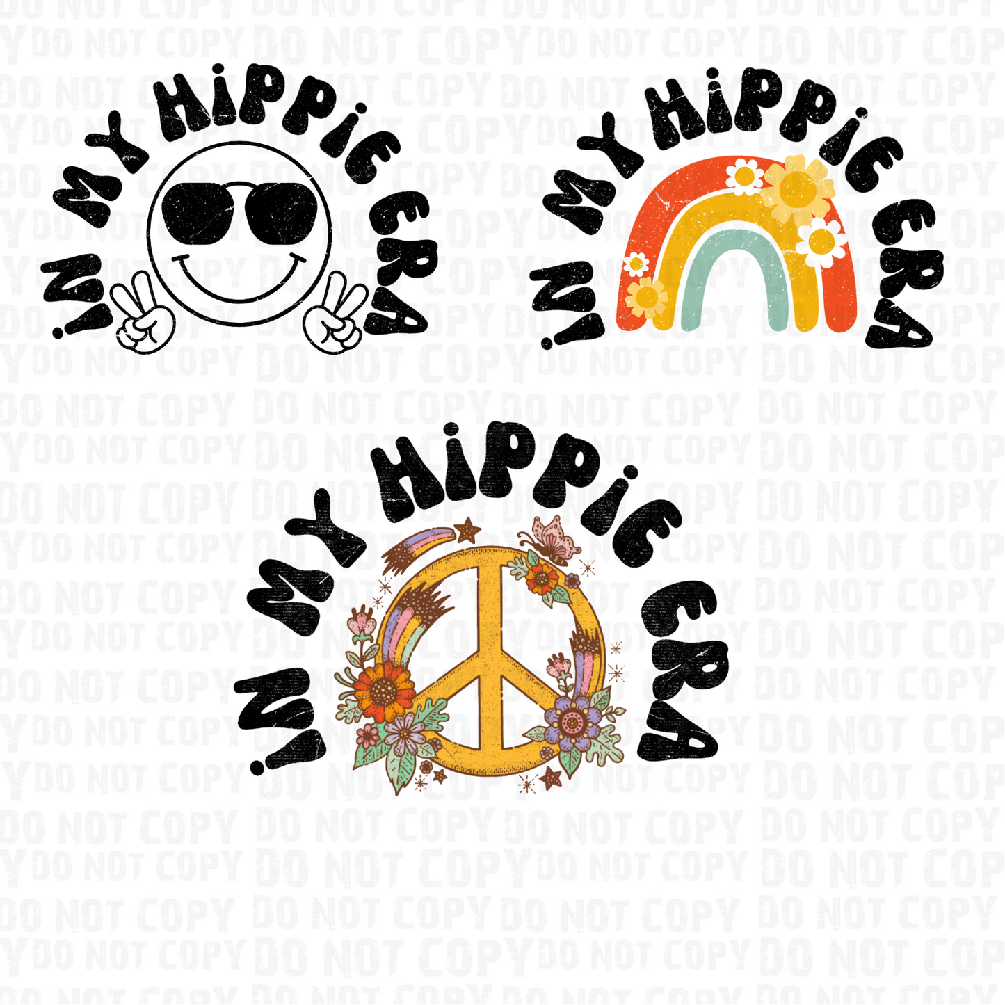 IN MY HIPPIE ERA TEES