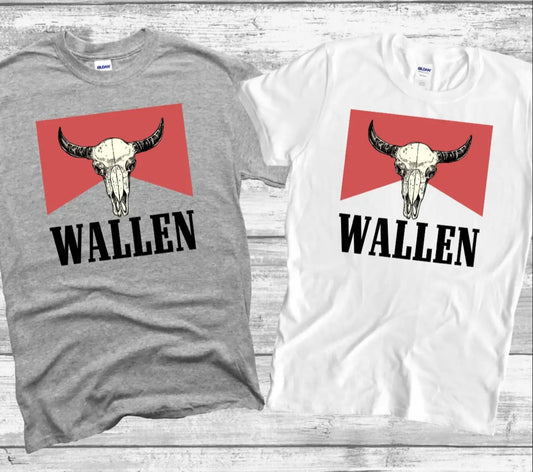 RED WALLEN TEES